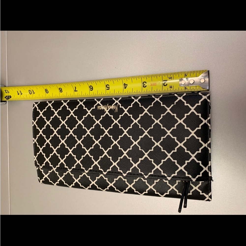 Neiman Marcus Black and White Clutch